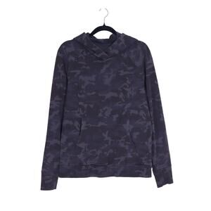 LULULEMON Scuba Hoodie Pullover Incognito Camo Multi Grey Women's 10